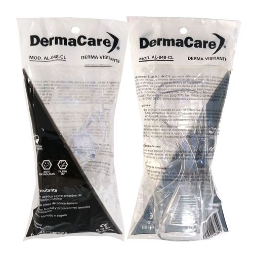 Lente de Seguridad para Visitante Claro Dermacare AL048-CL