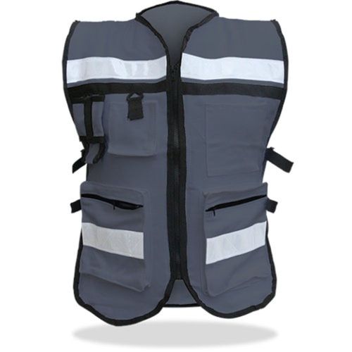 Chaleco Gabardina con reflejante