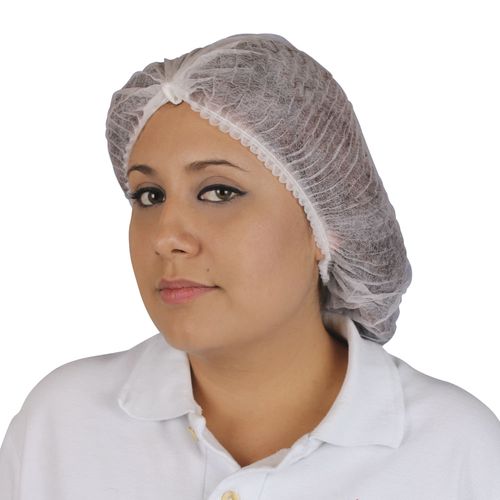 Cofia Plisada Blanca 100 Piezas
