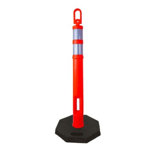 Poste Delimitador Base con Ranura MR SR1011-O