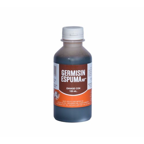 Anticeptico y Germicida Germisin Espuma NF*
