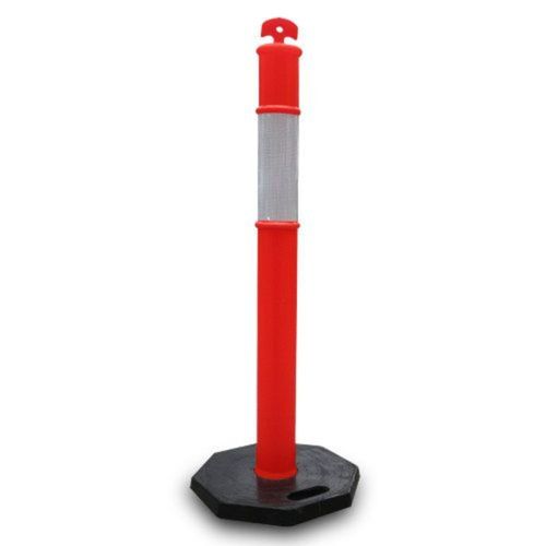 Poste Delimitador con Base de Hule MR SR1011