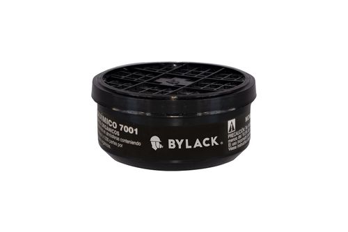 Cartucho Vapores Orgánicos Negro Bylack 7001