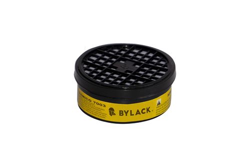 Cartucho Vapores Orgánicos y Gases Ácidos Amarillo Bylack 7003