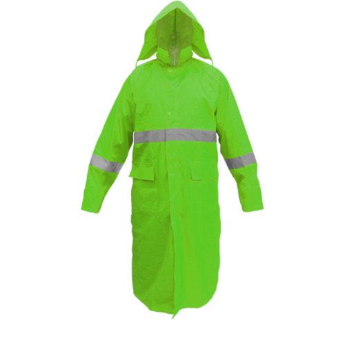 Gabardina Impermeable de Alta Visibilidad en Azul, MR DZ1011
