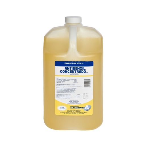 Desinfectante en Frio Antibenzil Concentrado Amarillo NF*