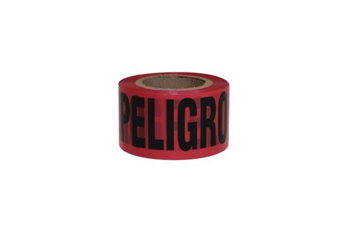 Cinta de Peligro Roja 7.62 cm  x  305 mts