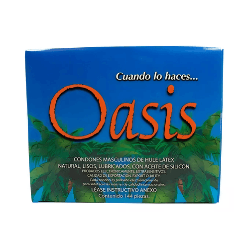 Preservativos Masculinos Oasis 144 piezas