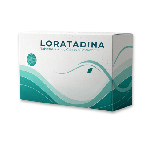 Loratadina 10 mg Caja 10 Tabletas