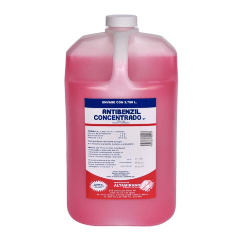 Desinfectante en Frio Antibenzil Concentrado Rojo NF*