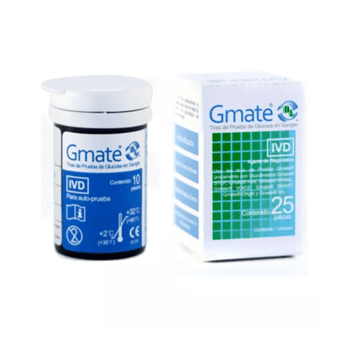 Tiras Reactivas Glucometro Gmate C25