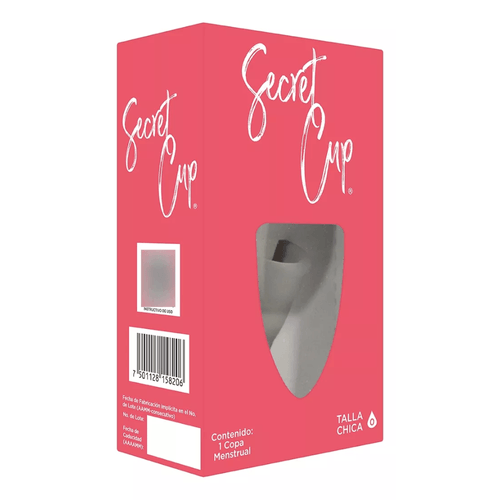 Copa Menstrual de Silicón Secret Cup