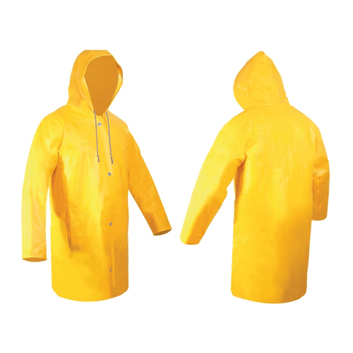 Gabardina Impermeable con Capucha Oculta, Sin Reflejantes, MR DZ1008,