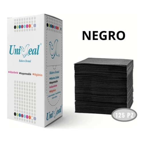 Campo Dental Babero Uniseal 125 piezas
