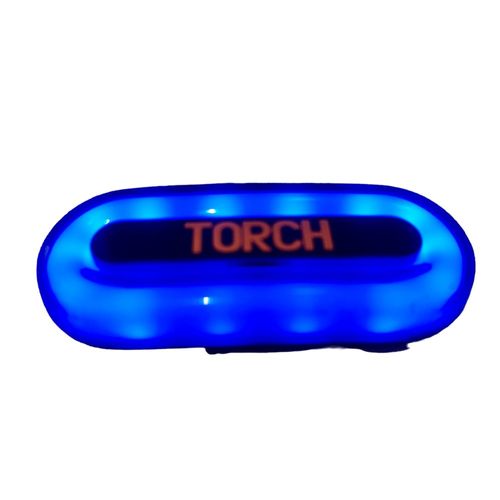 Lampara Baliza de luz Azul Recargable para casco TG650