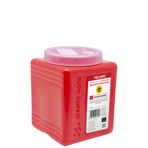 Recolector de Punzocortantes (RPBI) 1.5 Litros