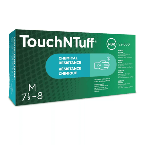 Guante Nitrilo Verde Ansell TouchNTuff® 92-600