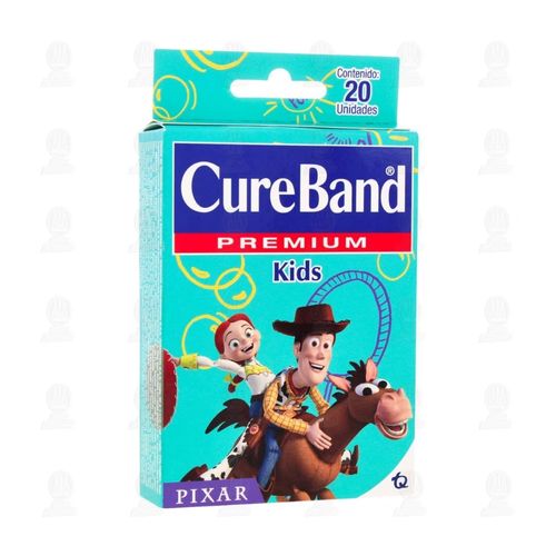 Cure Band Premium Kids Pixar Caja 20 pzs