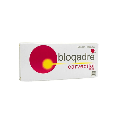 Tabletas Bloqadre 25 mg Caja c/14