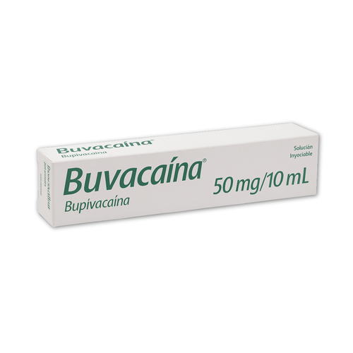 Solución Inyectable Buvacaína Ampolla 50 mg/10 ml