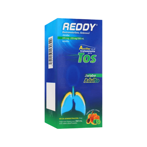 Jarabe Adulto Reddy Frasco 150 ml 225-225 mg/100 ml
