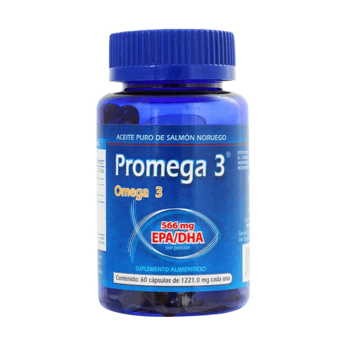 Cápsulas Promega 3 Caja c/60 1221 mg