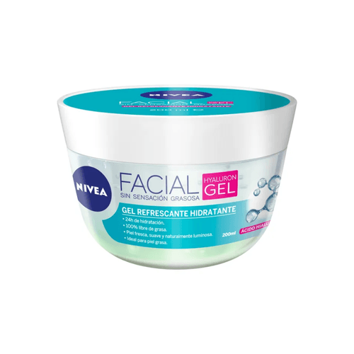 Gel Facial Refrescante Hidratante Nivea Tarro 200 ml