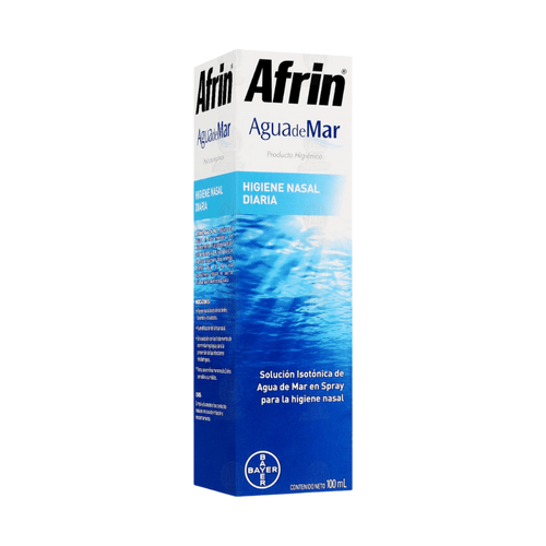 Solución Nasal Afrin Agua de Mar Frasco 100 ml