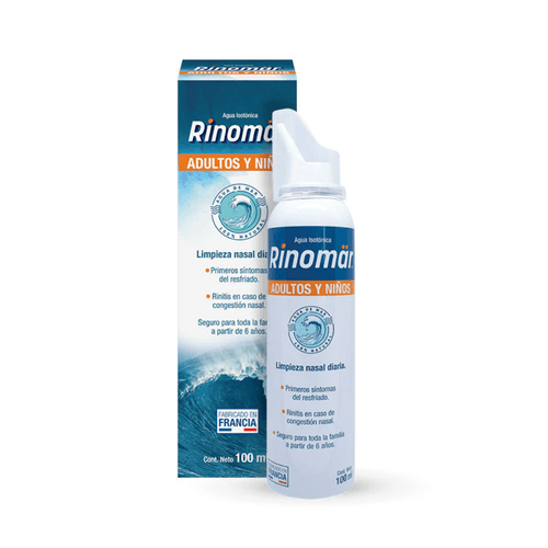 Solución Nasal Rinomar Adultos y Niños Frasco 100 ml