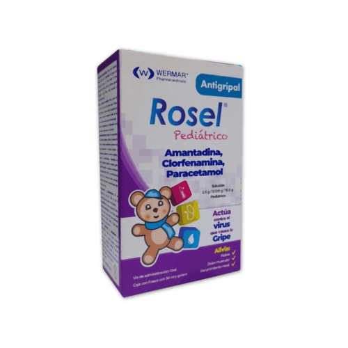Solución Pediátrica Rosel Frasco Gotero 30 ml