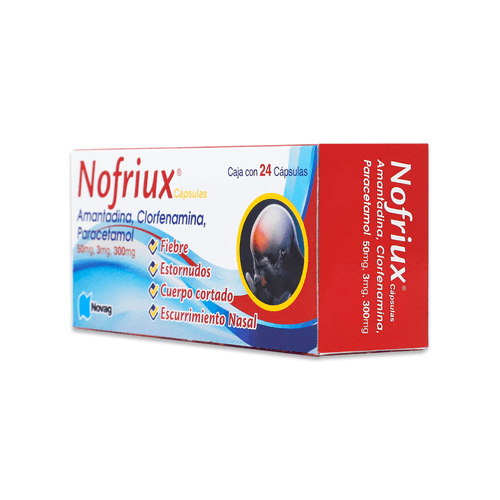 Cápsulas Nofriux 50/3/300 mg Caja c/24