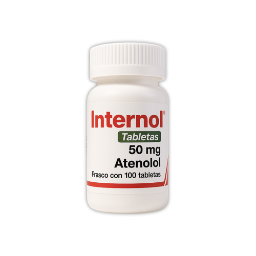 Tabletas Internol 50 mg Caja c/100