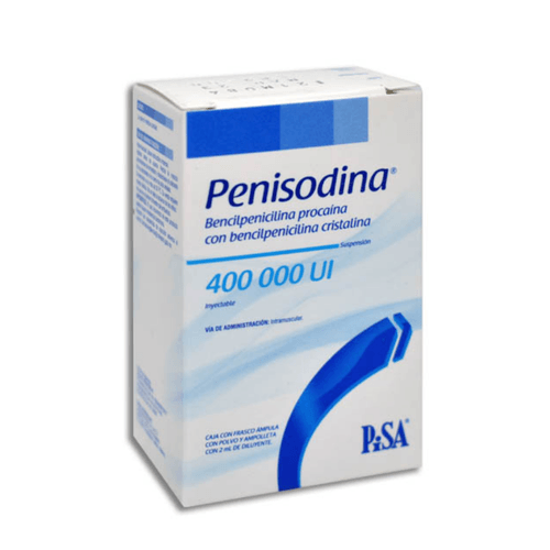 Suspensión Inyectable Penisodina Frasco Ampolla 400,000 UI/2 ml