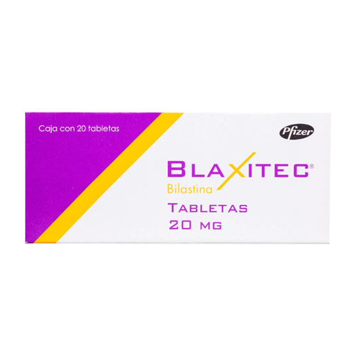 Tabletas Blaxitec 20 mg Caja c/20