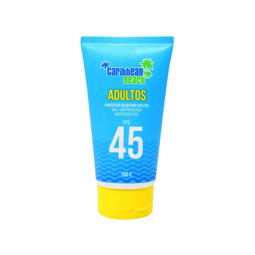Bloqueador Solar C.Beach Adultos FPS 45 Crema Tubo c/150 g