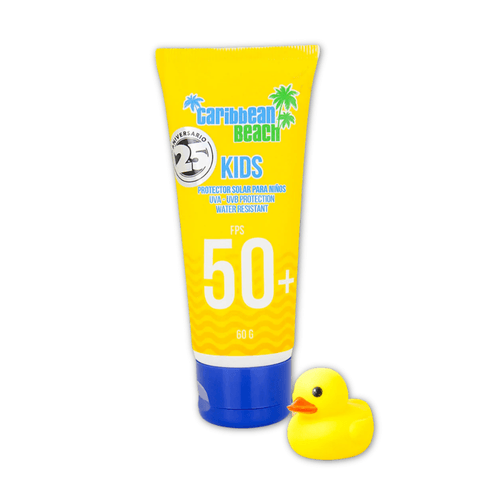 Bloqueador Solar C.Beach Niños FPS 50+ Crema Tubo c/250 g