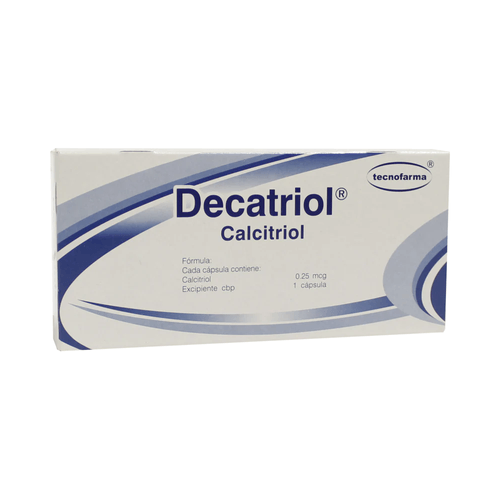 Cápsulas Decatriol 0.25 mcg Caja c/50