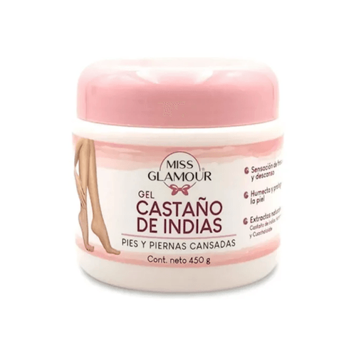 Gel Castaño de Indias Miss Glamour Tarro 450 g