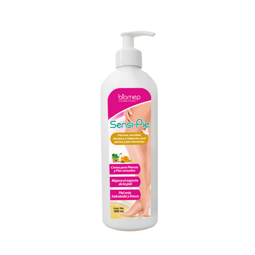 Crema Sensi-Pie para Piernas Frasco c/400 ml
