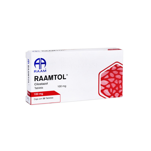 Tabletas Raamtol 100 mg Caja c/30