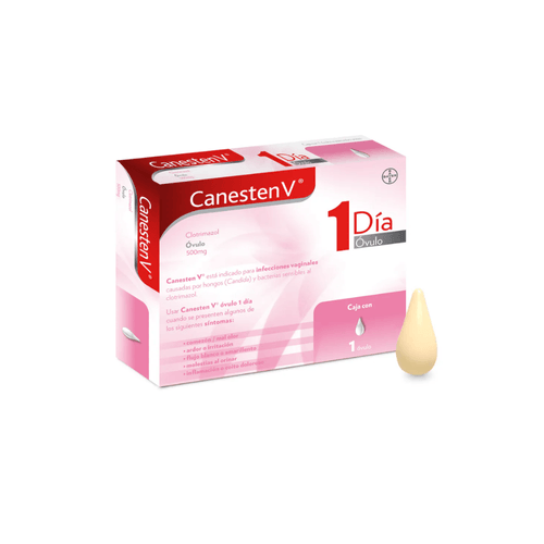 Tratamiento Canesten V 1 Día Óvulo 500 mg