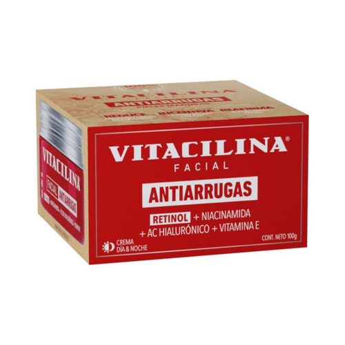 Crema Facial Vitacilina Antiarrugas Tarro c/100 g