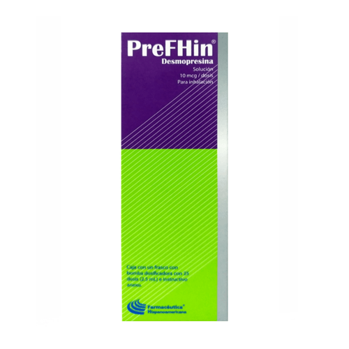 Solución para Inhalación Nasal Prefhin Frasco 2.5 ml c/25 Dosis 10 mcg