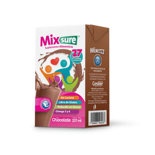 Suspensión Oral Mixsure Sabor Chocolate 237 ml