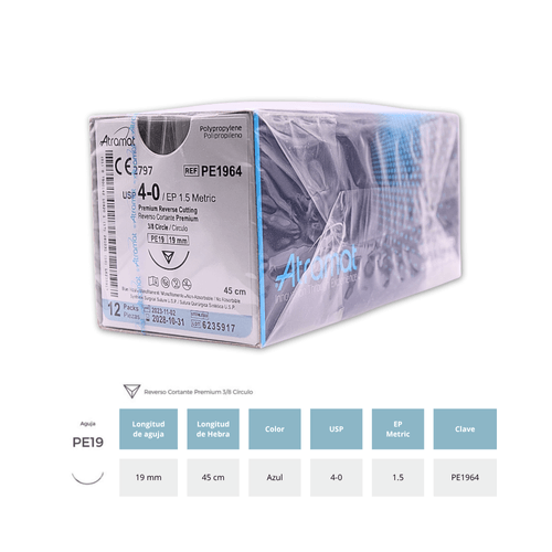 Suturas No Absorbibles Polipropileno Atramat®