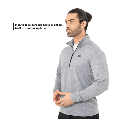 Pullover Andrews MAJA CORP® Color Gris Jaspe