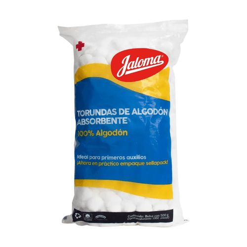 Torundas De Algodón Absorbente 500 Gr 1000 pzs